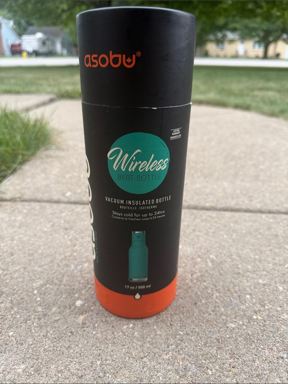 Asobu Wireless Beat Bottle - Teal & Black